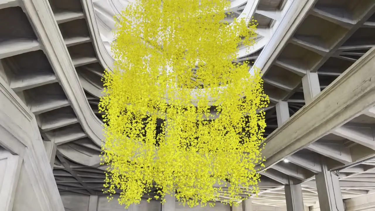 8 метров иллюзии: искусство без ствола и веток