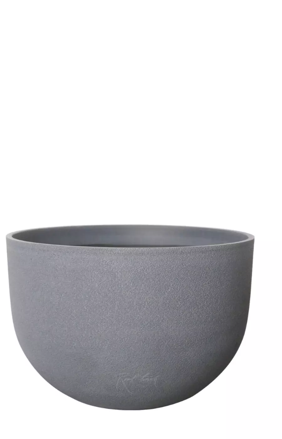 Кашпо Чаша S - 22/33 см - Серый