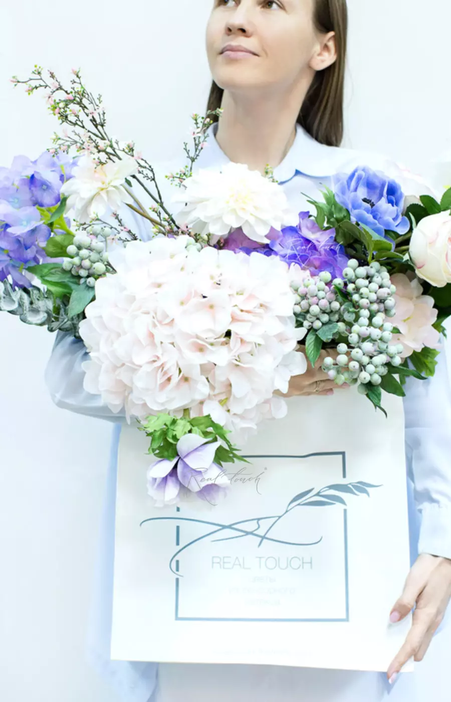 Пакет крафтовый Real Touch - Белый