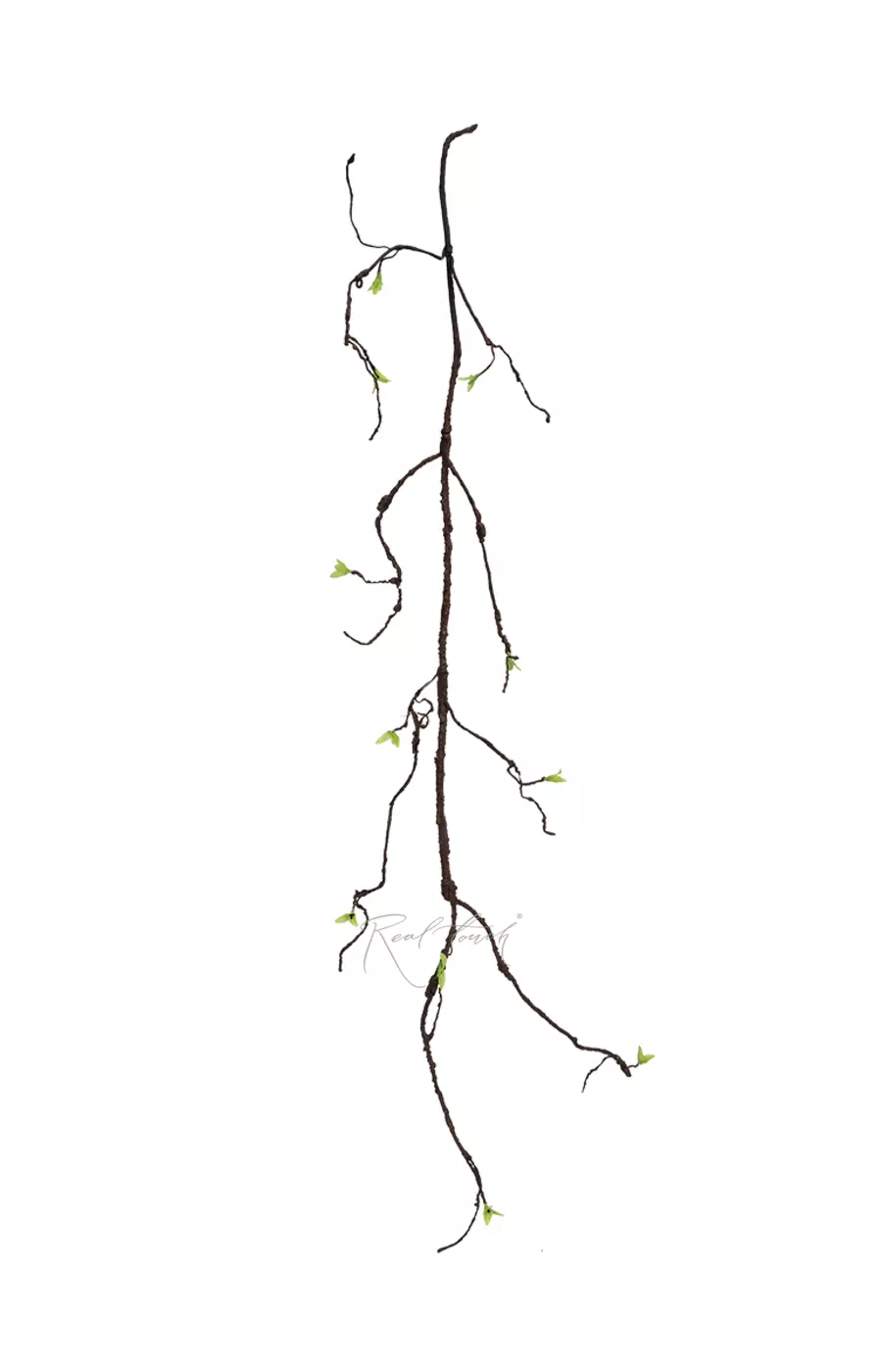 Ветка Real Touch 165 см (с листьями) - Коричневый Ветка Real Touch 165 см (с листьями) - Коричневый