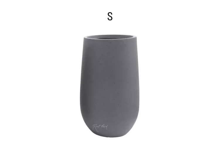 Кашпо Real Touch Base высокое S - 53/31 см - Серый