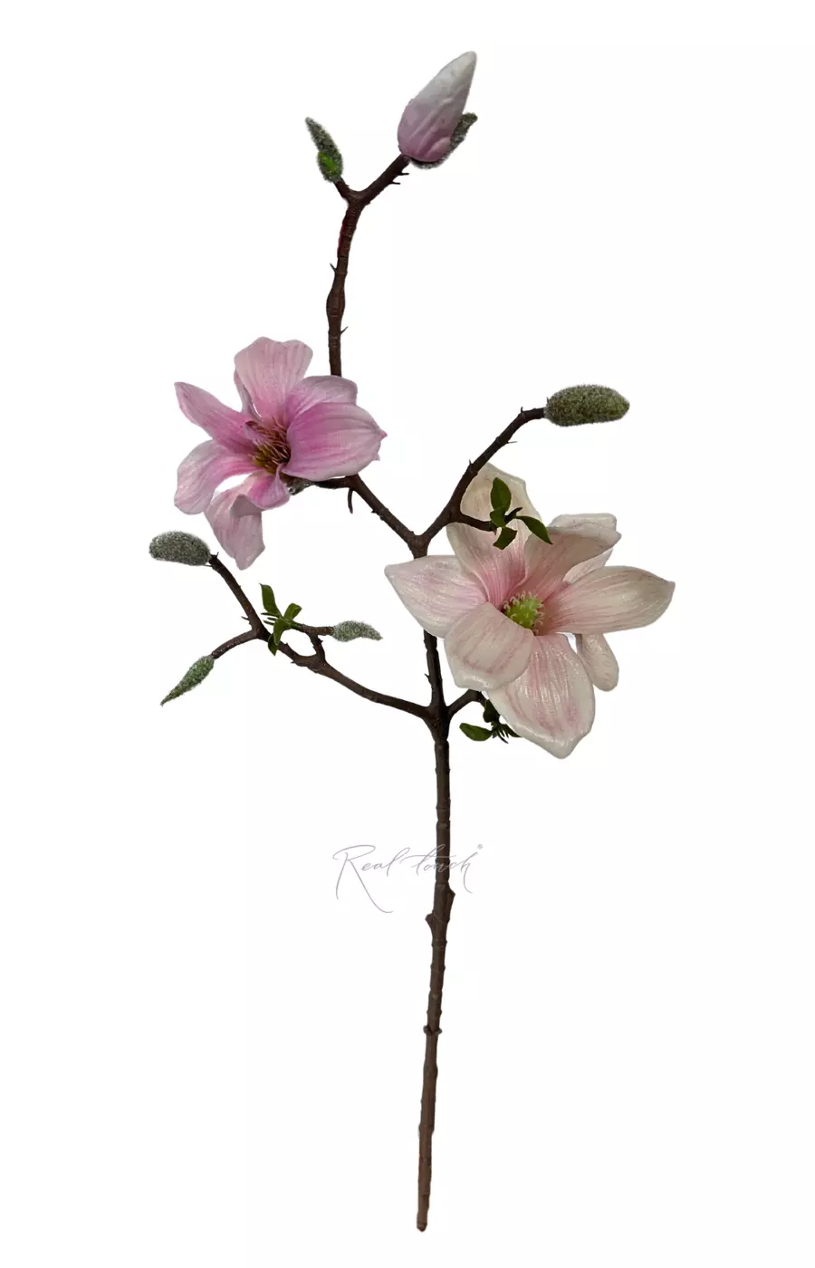 Ветка Магнолии 66см - Бело-розовый Ветка Магнолии 66см - Бело-розовый