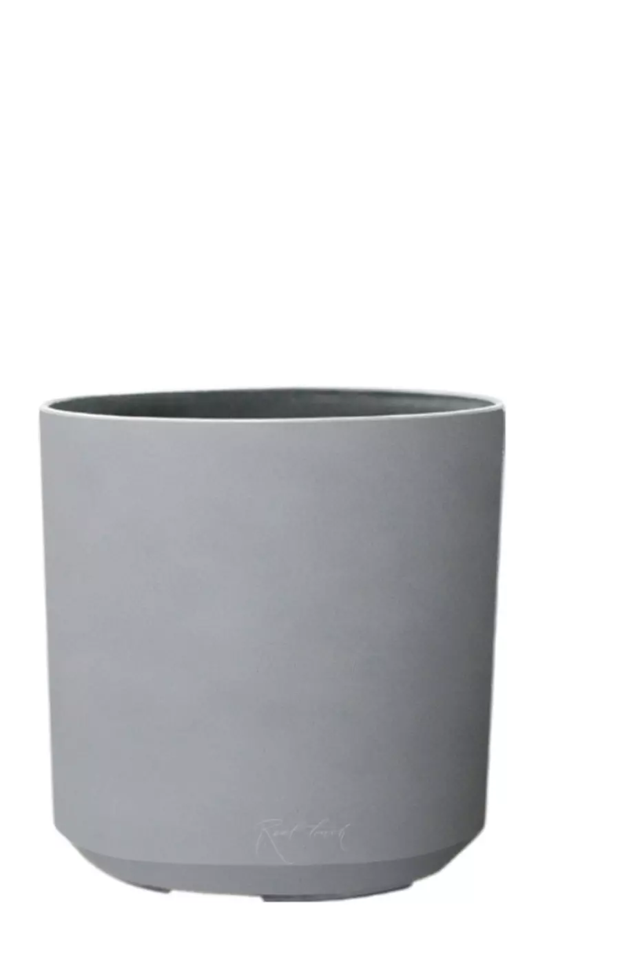 Кашпо Цилиндр низкий M - 35/35 см - Серый