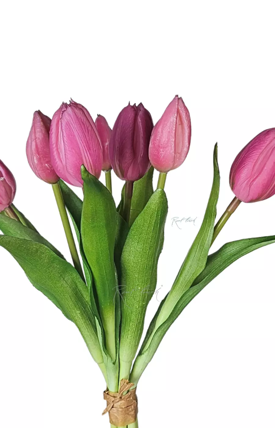 Букет тюльпанов 4+3 (3148) - Светло-фиолетовый (уценён)