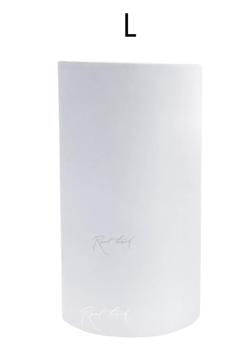 Кашпо Real Touch цилиндр высокий L - 60/32 см - Белый Кашпо Real Touch цилиндр высокий L - 60/32 см - Белый