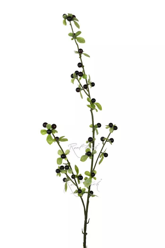 Ветка ягод 84см - Черный