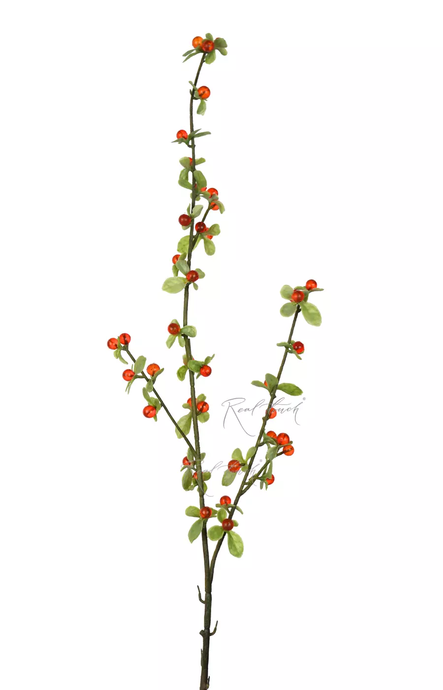 Ветка ягод 84см - Красно-оранжевый