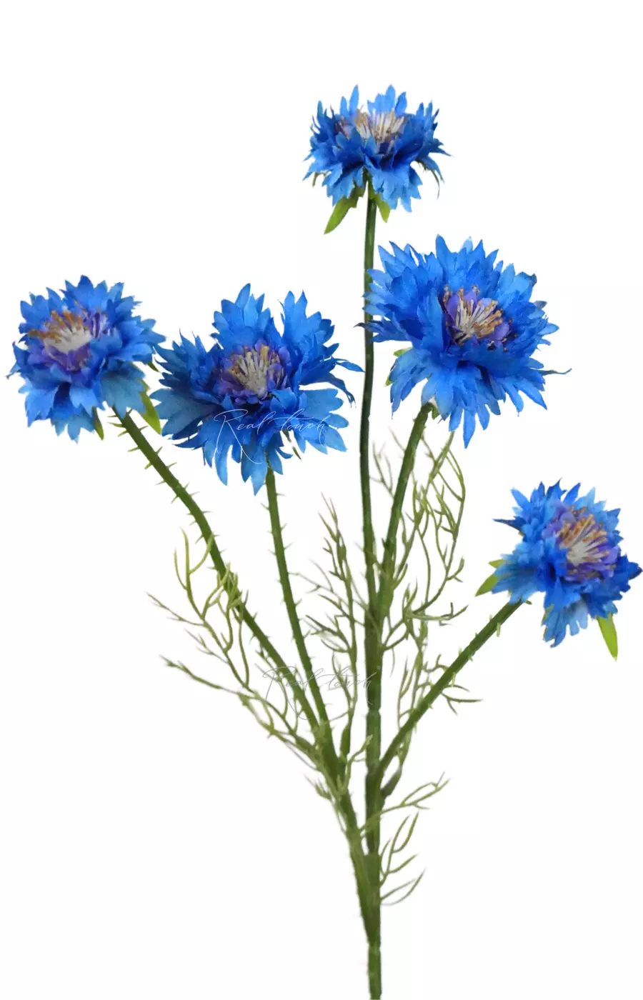 Ветка Василька (5 соцветий) - Синий Ветка Василька (5 соцветий) - Синий