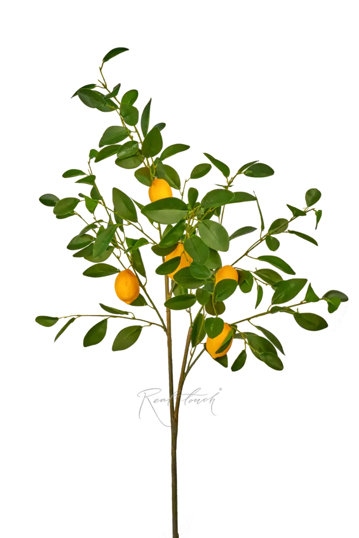 Ветка лимона 135см - Желтый