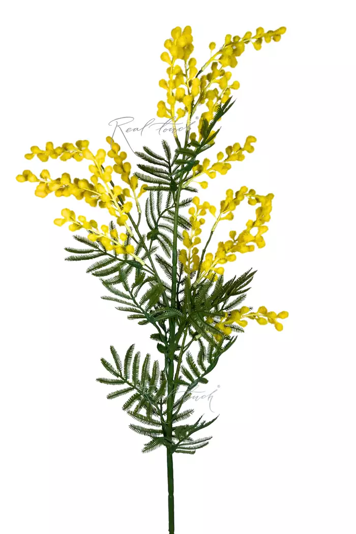 Ветка Мимозы 87 см - Желтый