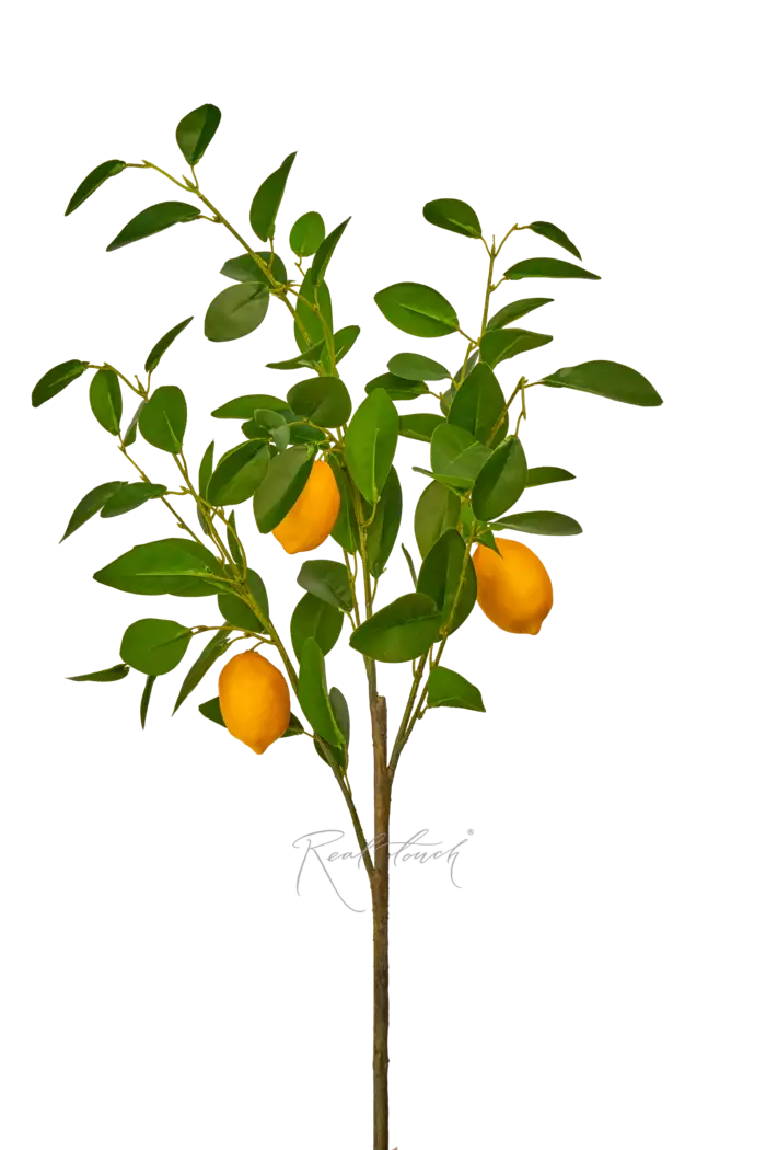 Ветка лимона 94см - Желтый