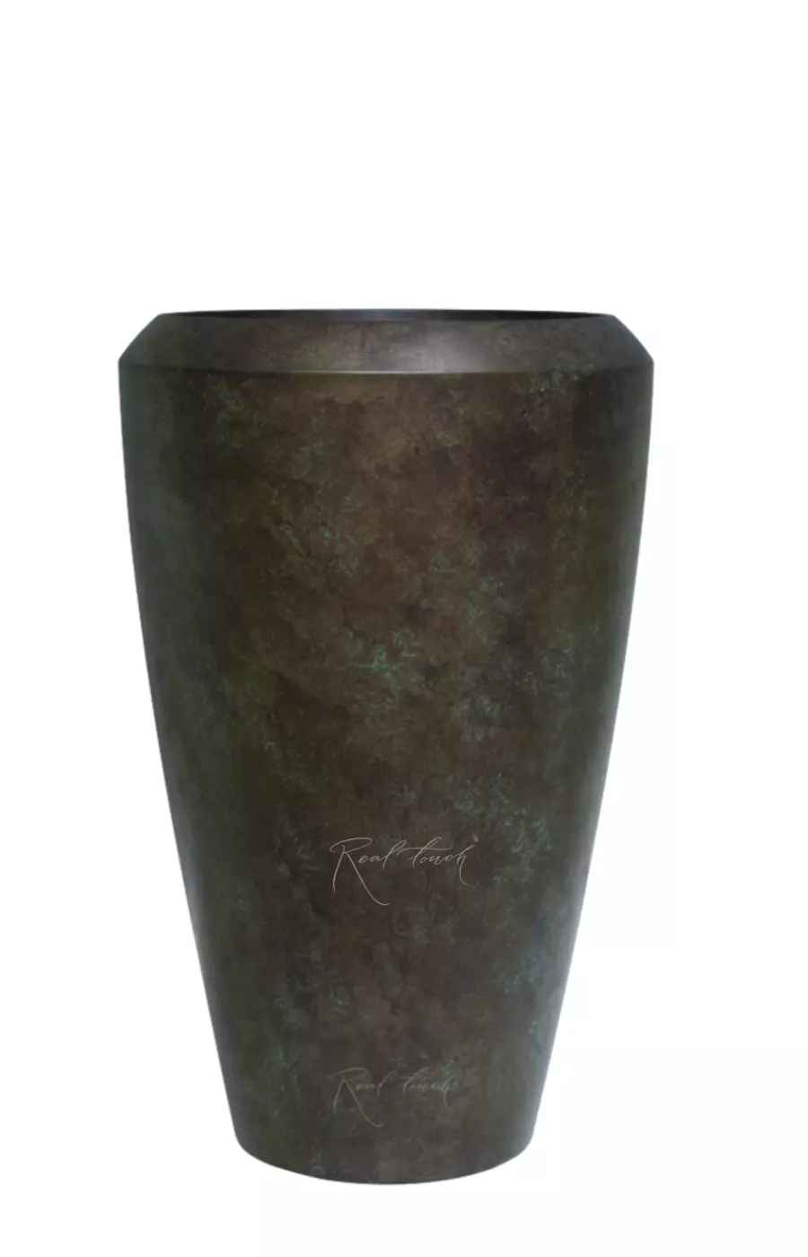 Кашпо Антик высокое M - 70/44 см - Металлик (патина)