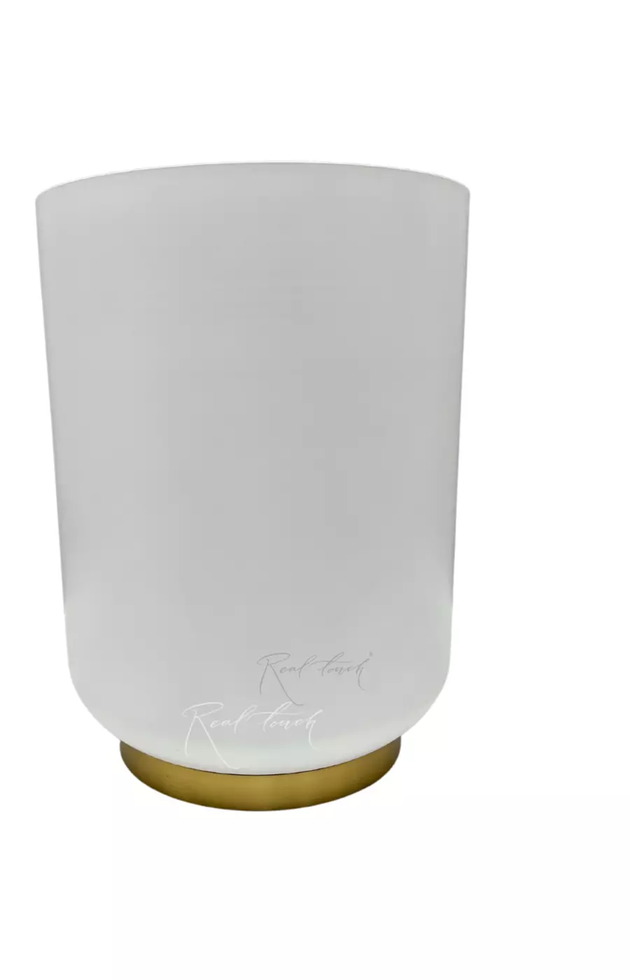 Кашпо-капсула металлическое L - Белый