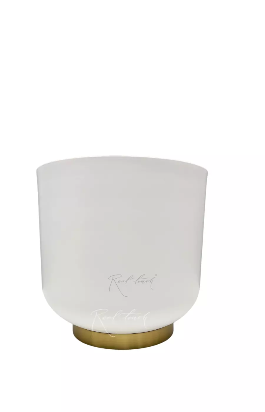 Кашпо-капсула металлическое S - Белый