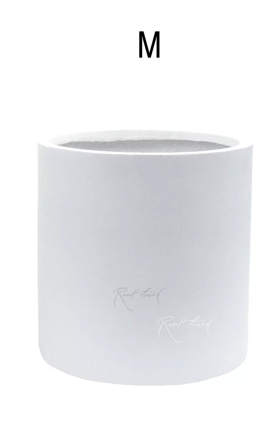 Кашпо Real Touch Цилиндр 30/30 см (M).2259 - Белый Кашпо Real Touch Цилиндр 30/30 см (M).2259 - Белый