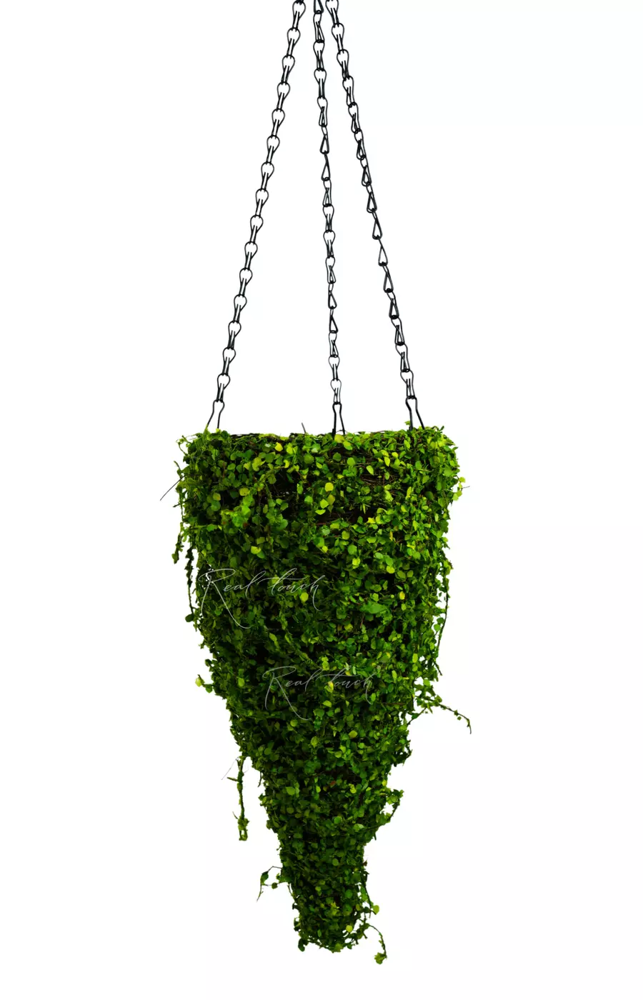 Подвесное кашпо Конус (мюленбекия) 42см - Зеленый