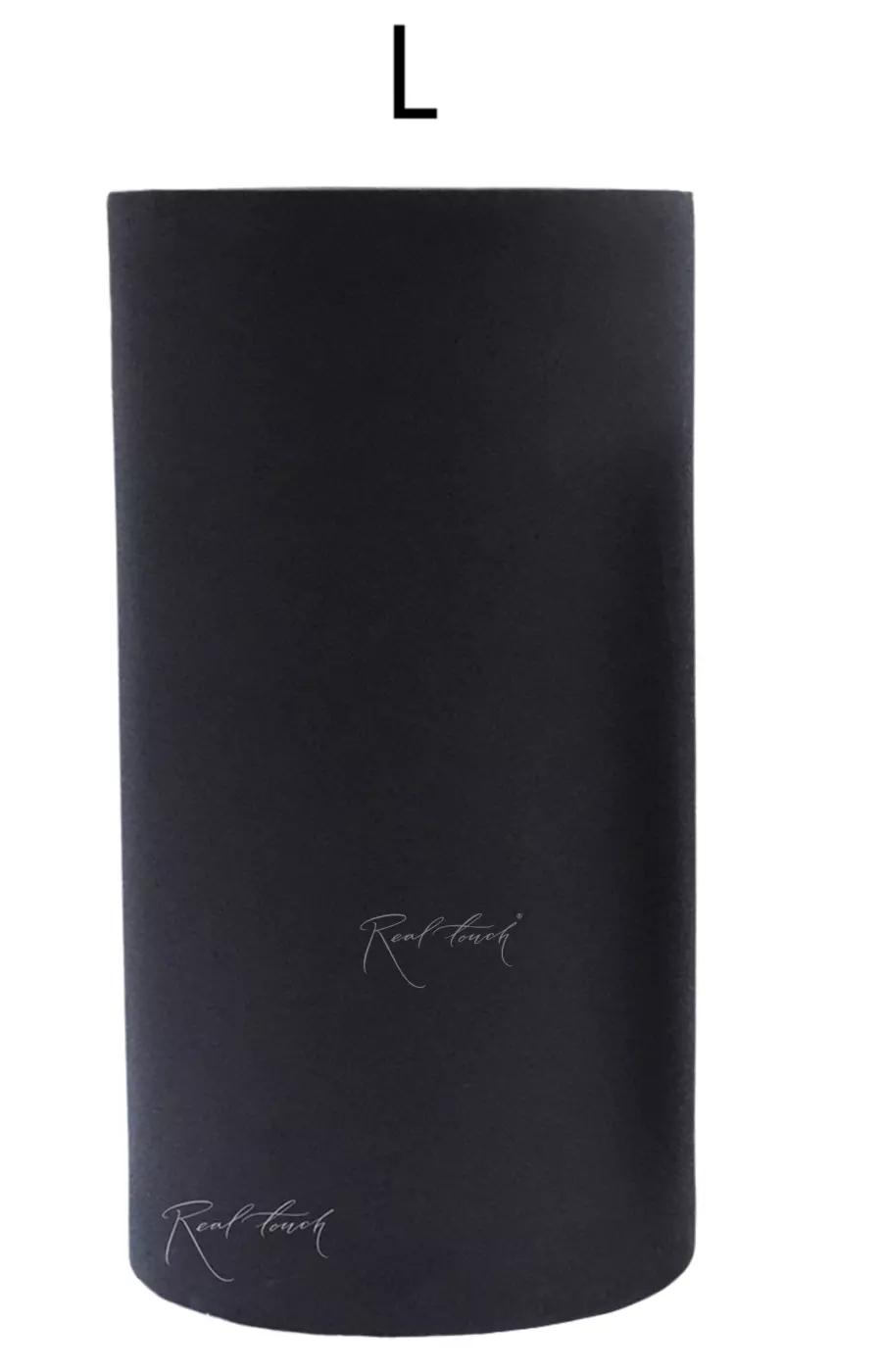 Кашпо Real Touch цилиндр высокий L - 60/32 см - Черный Кашпо Real Touch цилиндр высокий L - 60/32 см - Черный