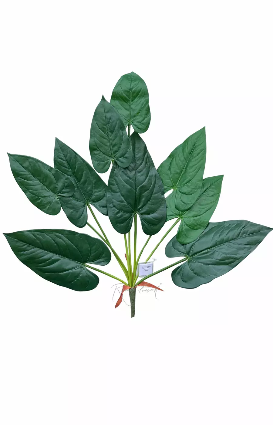 Куст Антуриума 9 листьев 76см - Зеленый