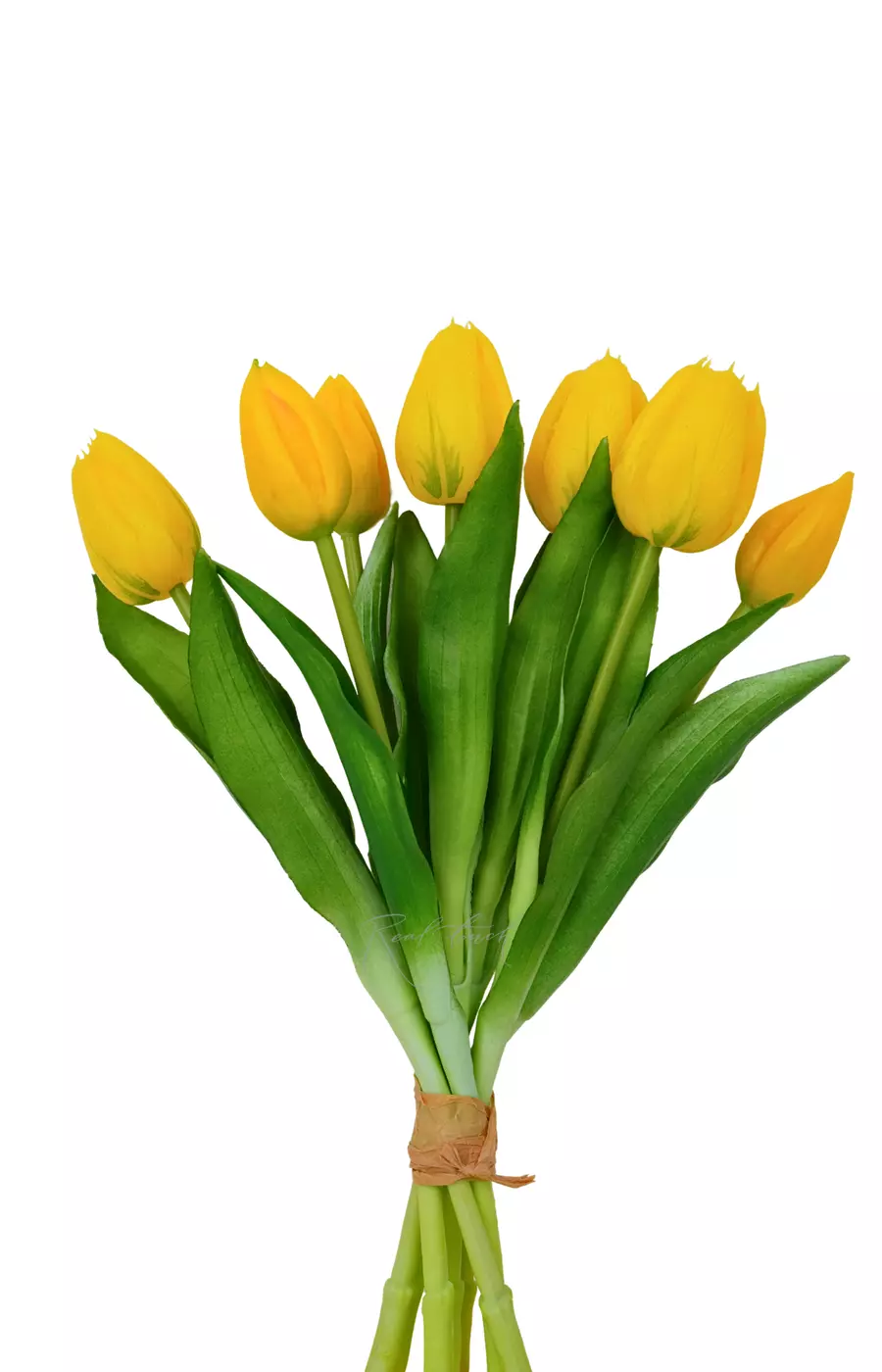 Букет тюльпанов 4+3  - Желтый