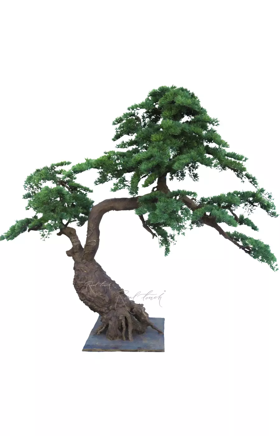 Бонсай с длинной иглой в. 194 см/ ш. 230 см - Зеленый