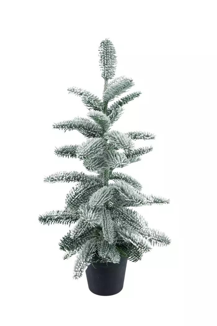 Ёлочка Real Touch (вид 1) 75см - Белый