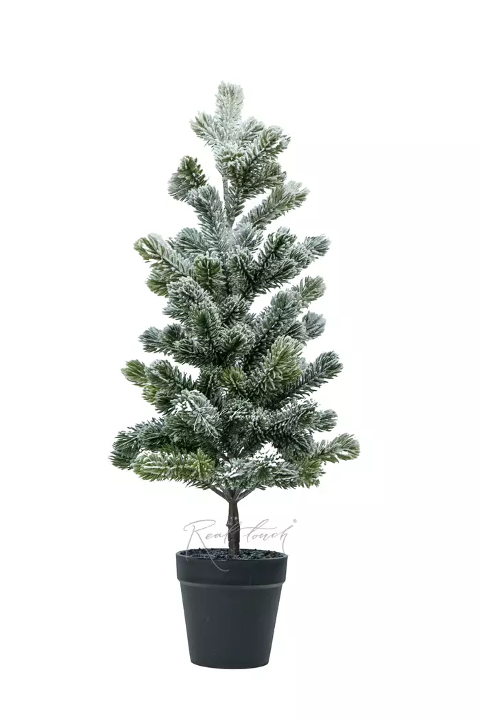 Ёлочка Real Touch (вид 5) 51см - Бело-зеленый