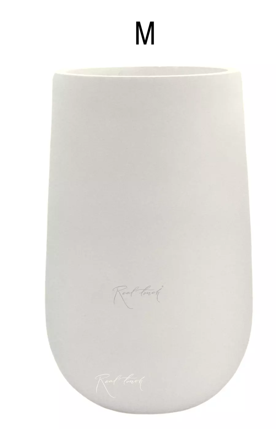 Кашпо Real Touch Base высокое M - 55,5/31,5 см - Белый Кашпо Real Touch Base высокое M - 55,5/31,5 см - Белый