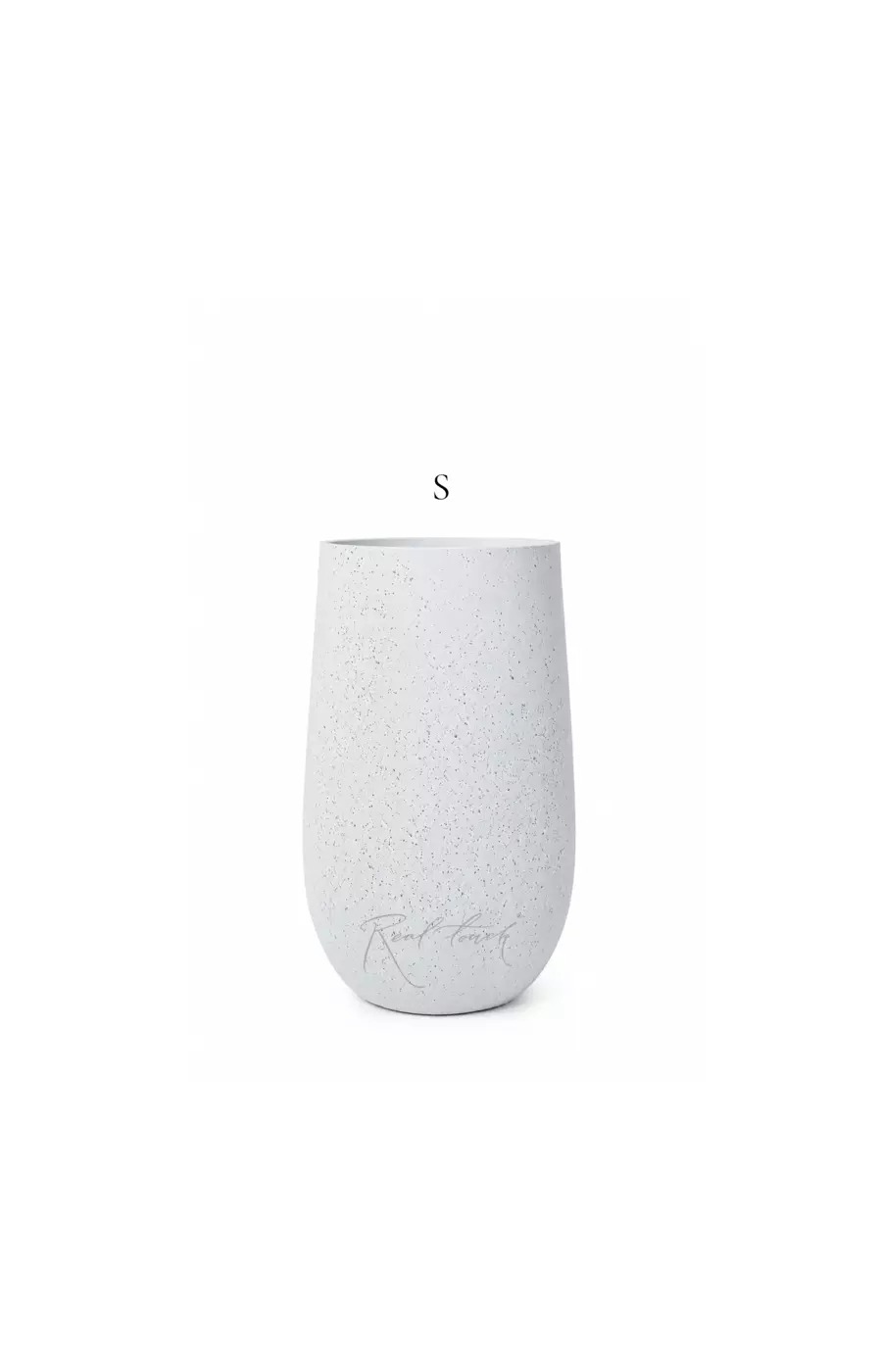 Кашпо Real Touch Base высокое S - 53/27 см - Белый Кашпо Real Touch Base высокое S - 53/27 см - Белый
