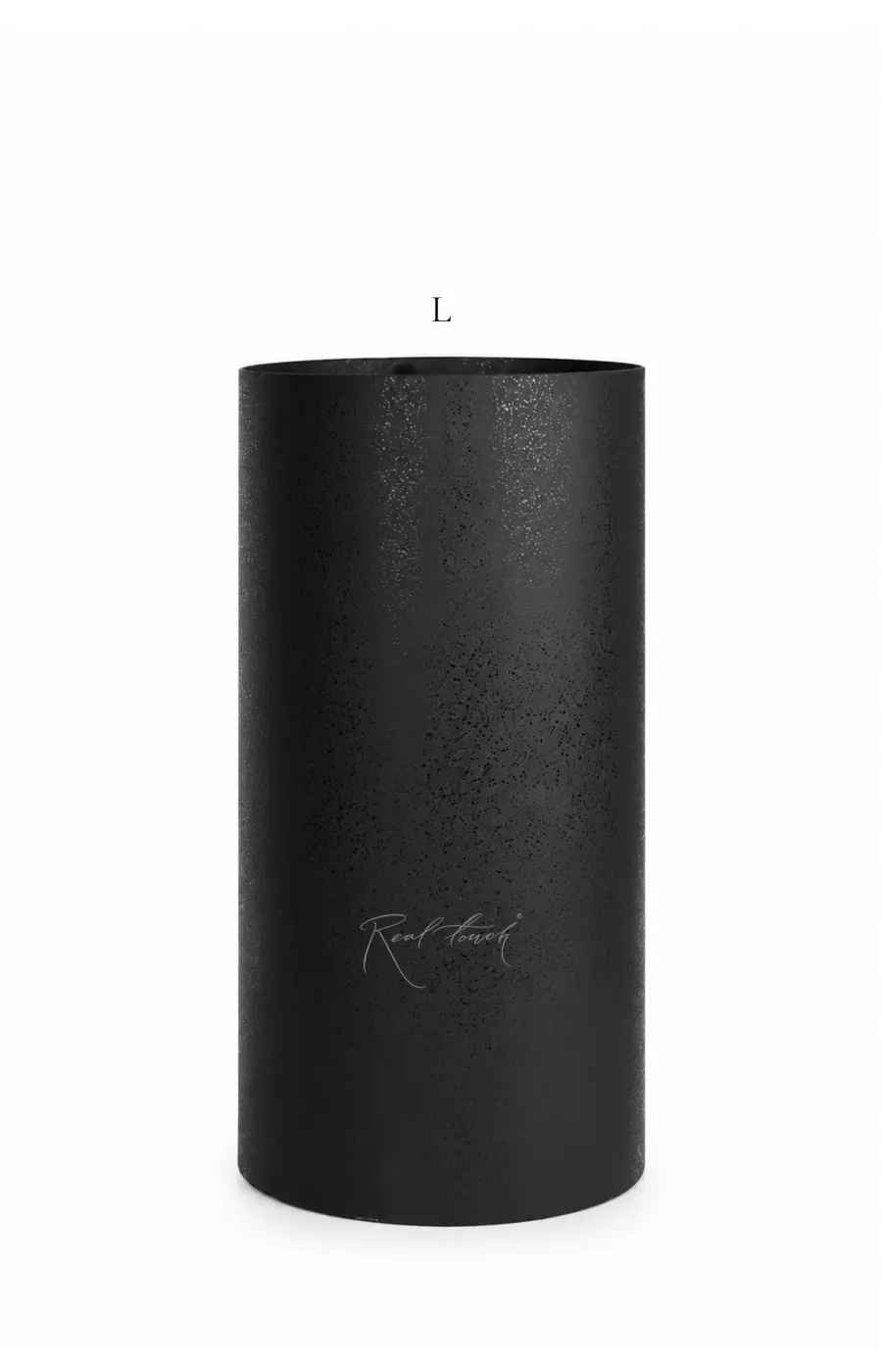 Кашпо Real Touch цилиндр высокий L - 60/32 см - Черный Кашпо Real Touch цилиндр высокий L - 60/32 см - Черный