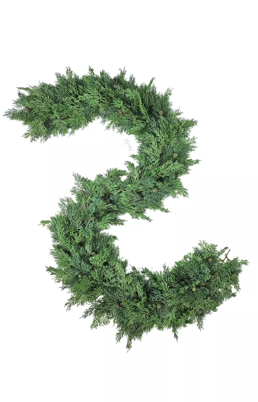 Гирлянда Real Touch из можжевельника 180см - Пыльно-зеленый