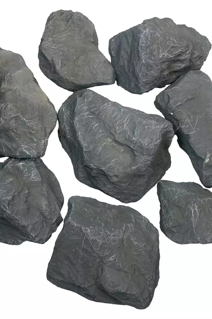 Камни искусственные (набор 8 шт) - Серый Камни искусственные (набор 8 шт) - Серый