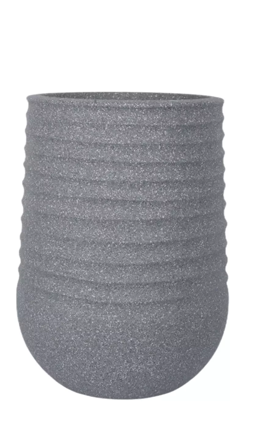 Кашпо цилиндр Дюна L - 70/53 см - Серый