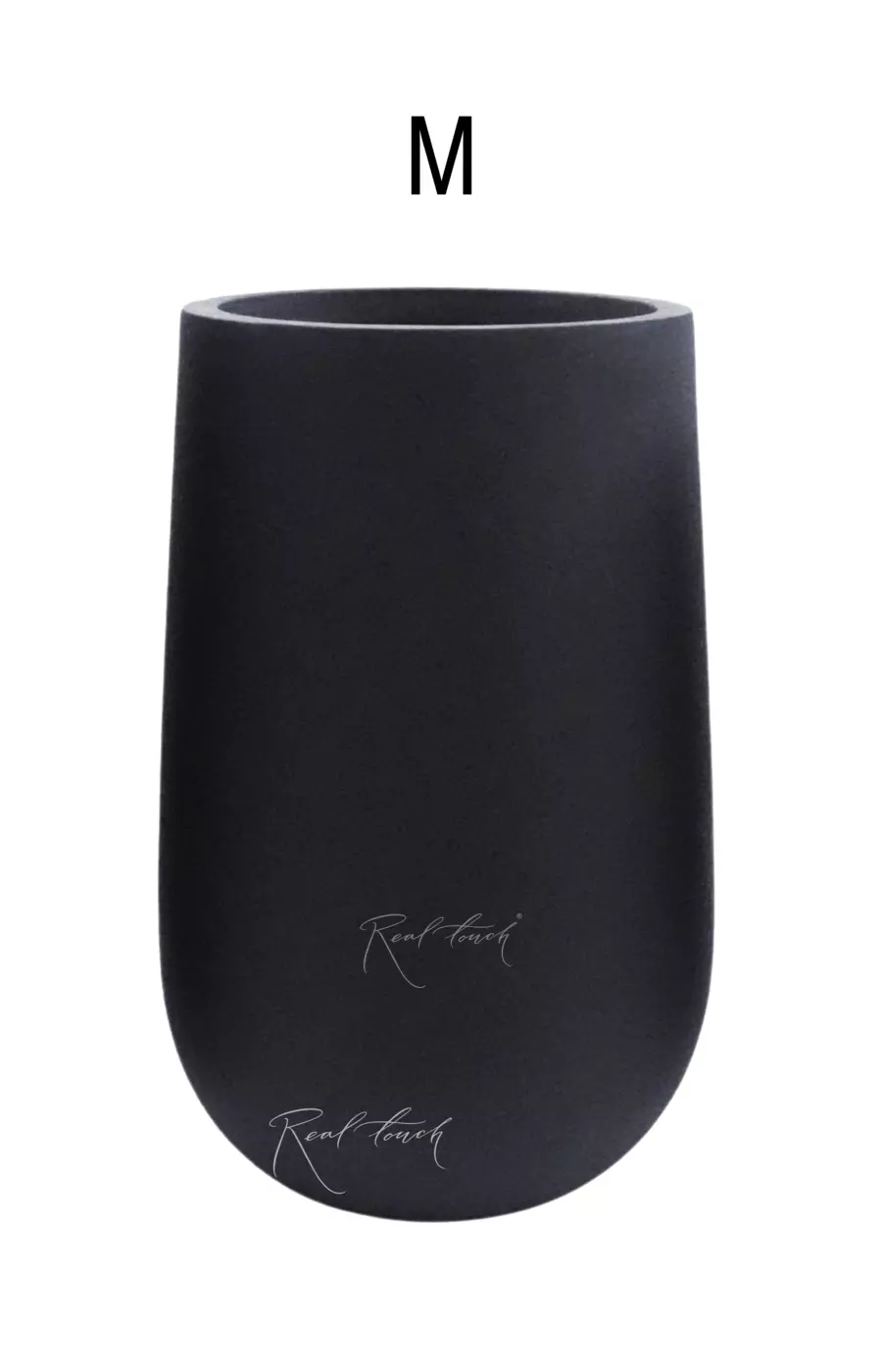 Кашпо Real Touch Base высокое M - 55,5/31,5 см - Черный Кашпо Real Touch Base высокое M - 55,5/31,5 см - Черный